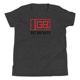 Get Buckets Youth Short Sleeve T-Shirt "Play Me or Trade Me"