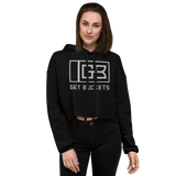 Get Buckets Ladies Crop Hoodie