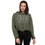 Get Buckets Ladies Crop Hoodie