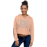 Get Buckets Ladies Crop Hoodie