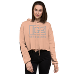 Get Buckets Ladies Crop Hoodie