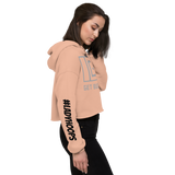 Get Buckets Ladies Crop Hoodie